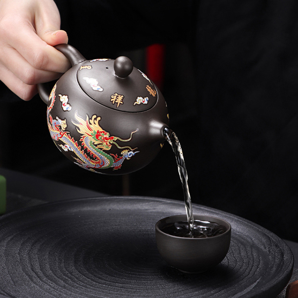Théière Dragon de Style chinoi - Camping Cooking Accessories avis et prix