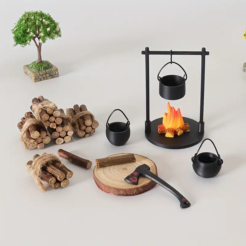 Mini poêle suspendu pour feu d - Camping Cooking Device avis et prix
