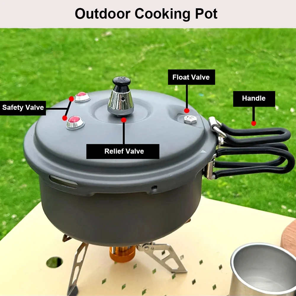 Mini-casserole à pression pour - Camping Cooking Pot avis et prix