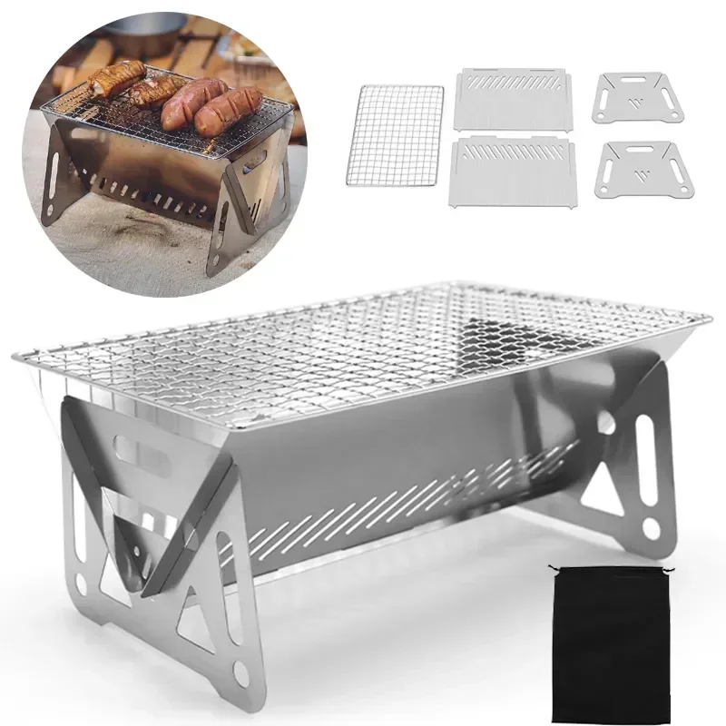 Grill de barbecue pliable port - Charcoal Chimney Starter avis et prix