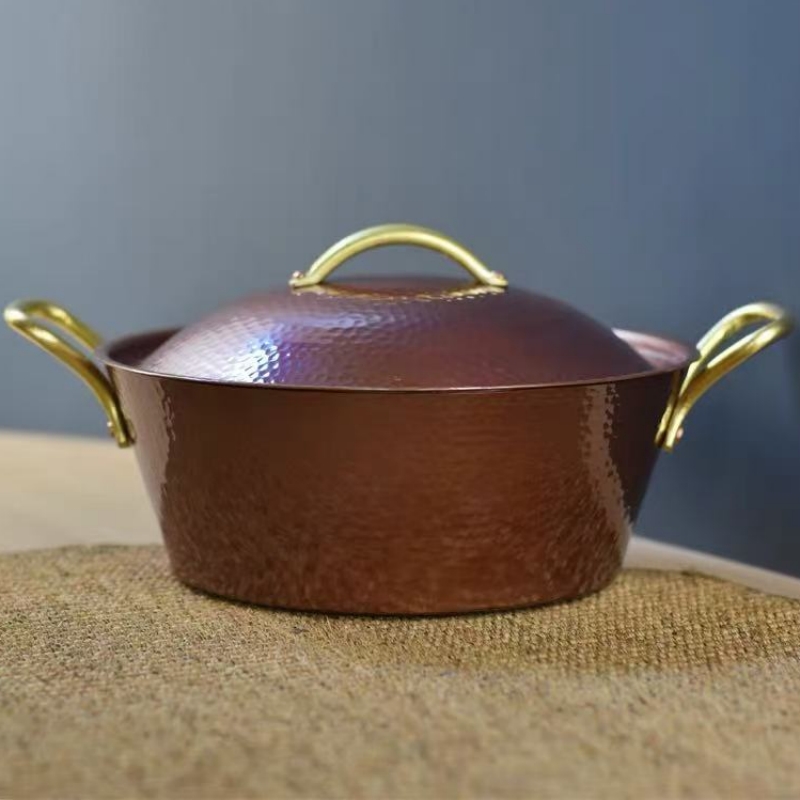 Marmite en cuivre Vintage fabr - Camping Cooking Pot avis et prix