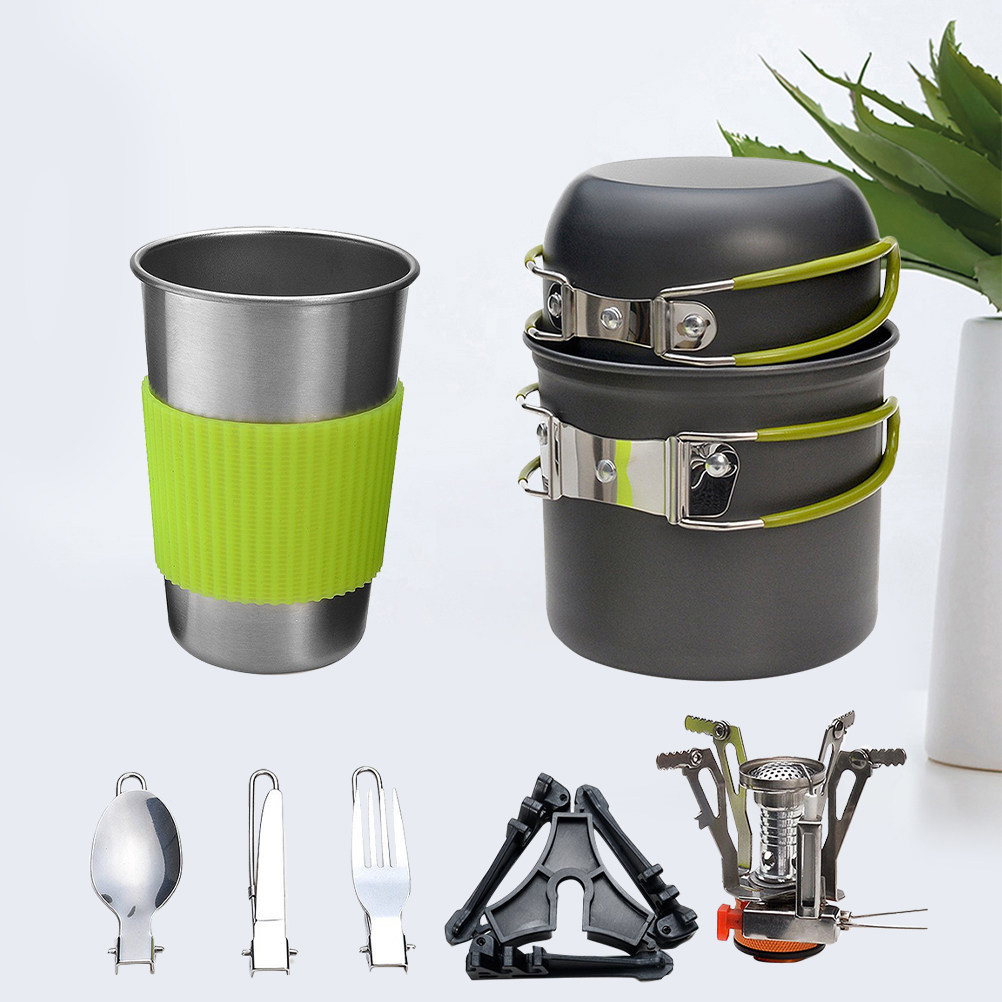 Ensemble de cuisine de camping - Camping Lightweight Cooking Pot avis et prix