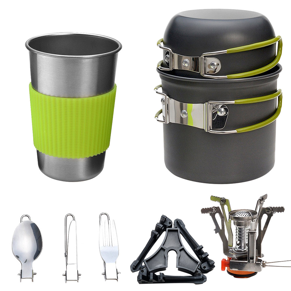 Ensemble de cuisine de camping - Camping Lightweight Cooking Pot avis et prix